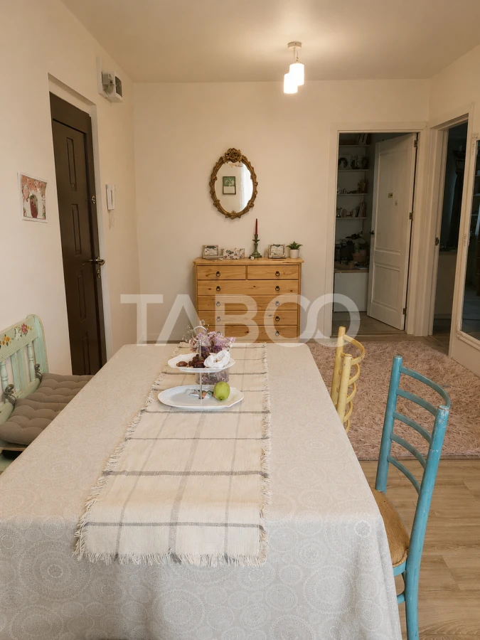 Apartament 3 camere de vanzare mobilat in Manastur zona Negoiu etaj 3 - 2