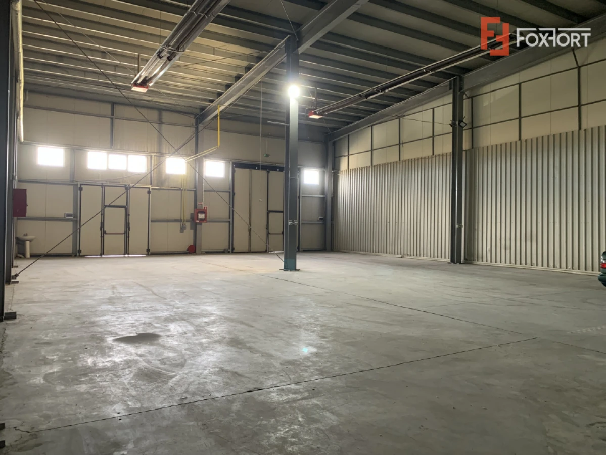 Hala industriala 380 mp + 40 mp de birou, zona - Calea Sagului - 8