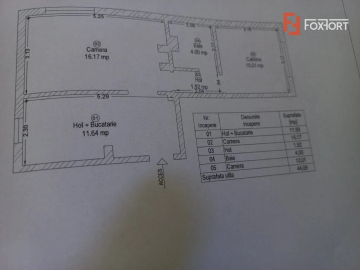 Apartament cu 2 camere | Centrala proprie | Zona Torontalului - 9
