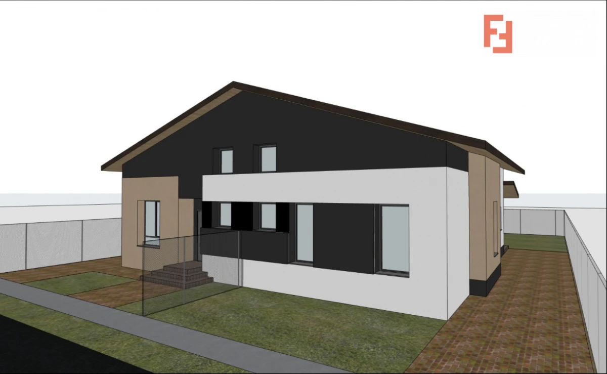 Duplex cu 3 camere, 76 mp utili si 300 mp teren, de vanzare in Sacalaz - 10