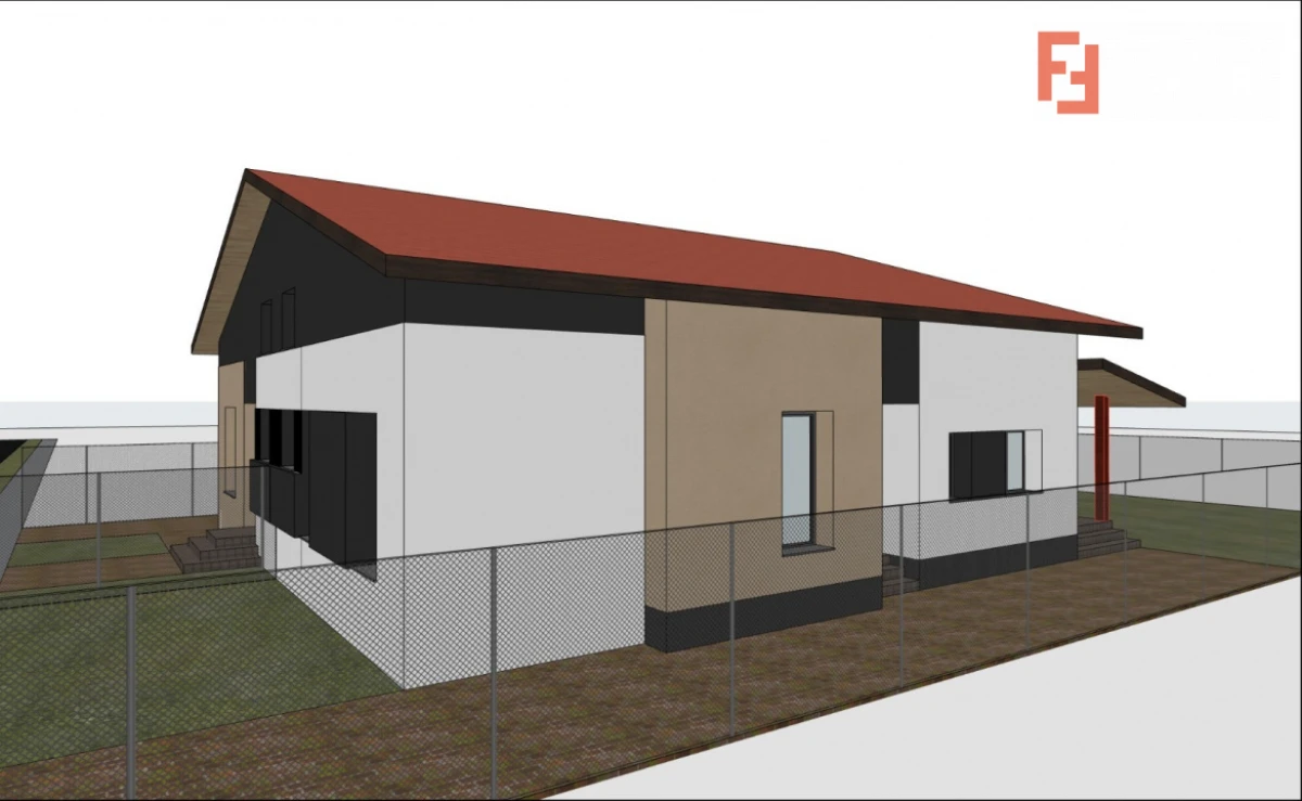 Duplex cu 3 camere, 76 mp utili si 300 mp teren, de vanzare in Sacalaz - 9