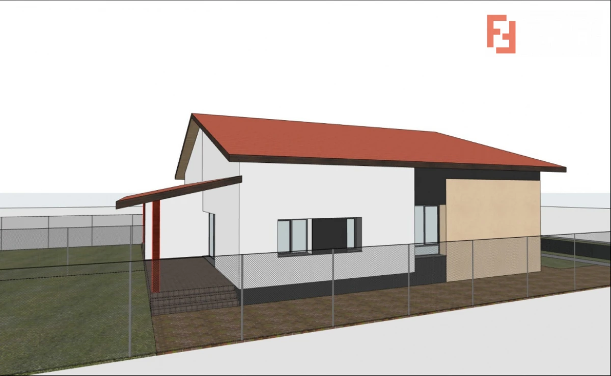 Duplex cu 3 camere, 76 mp utili si 300 mp teren, de vanzare in Sacalaz - 8