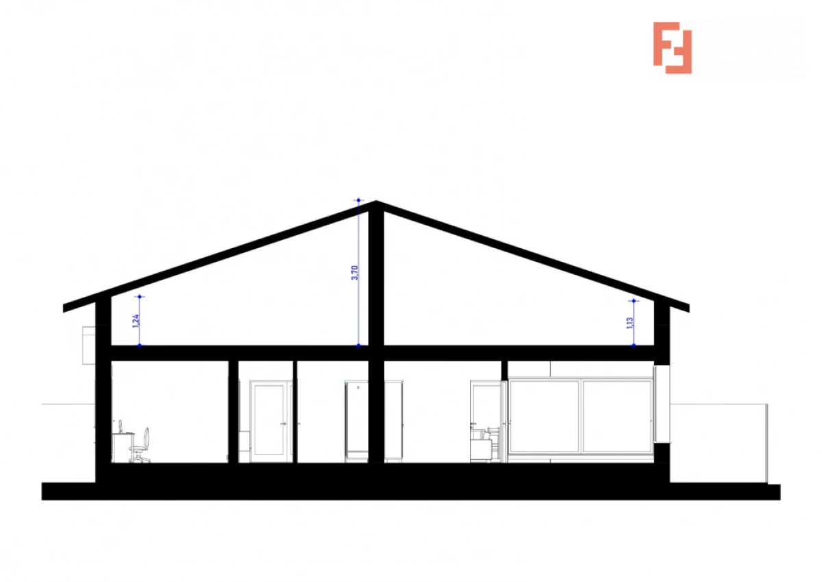 Duplex cu 3 camere, 76 mp utili si 300 mp teren, de vanzare in Sacalaz - 4