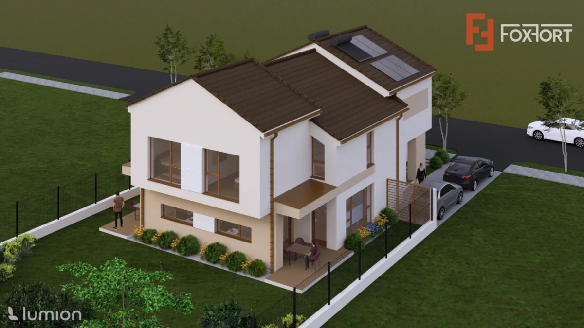 Duplex cu 4 camere de vanzare in localitatea Dumbravita - 9