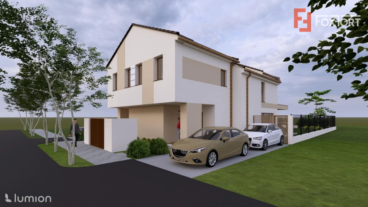 Duplex cu 4 camere de vanzare in localitatea Dumbravita - 7