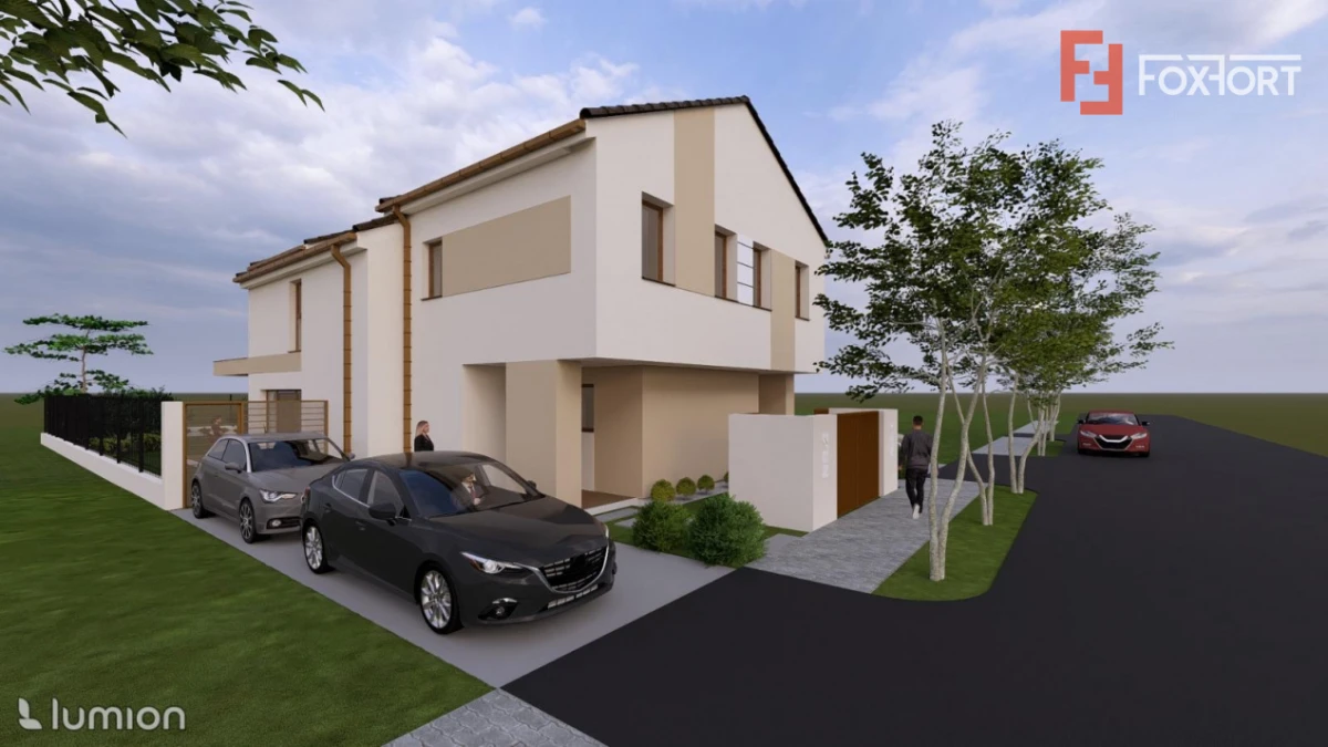 Duplex cu 4 camere de vanzare in localitatea Dumbravita - 6