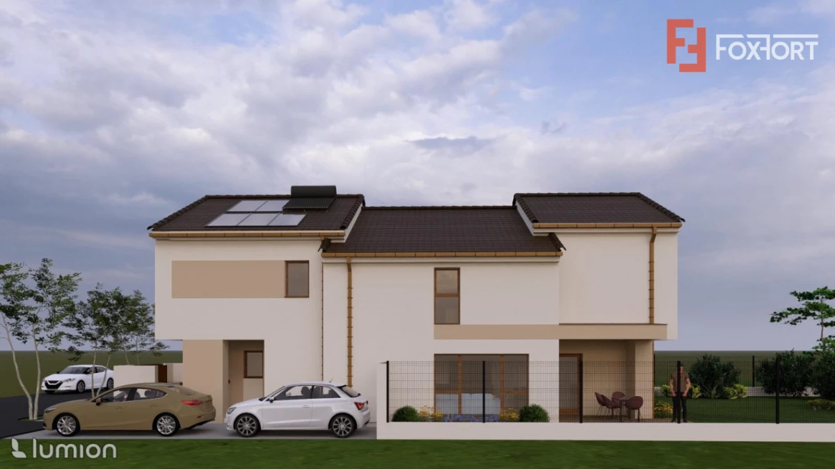 Duplex cu 4 camere de vanzare in localitatea Dumbravita - 1