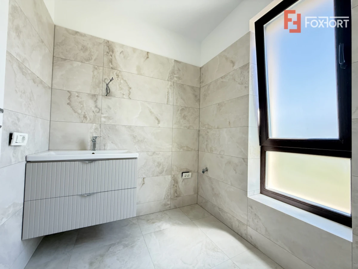 Duplex cu 442 mp teren | Dumbravita | Terase din travertin | Scara lemn masiv - 4