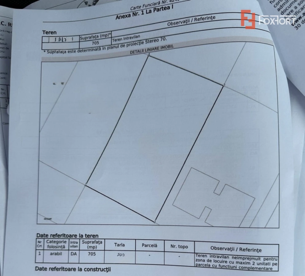 Teren de vanzare pentru case/duplex Mosnita Noua - Kaufland - 1