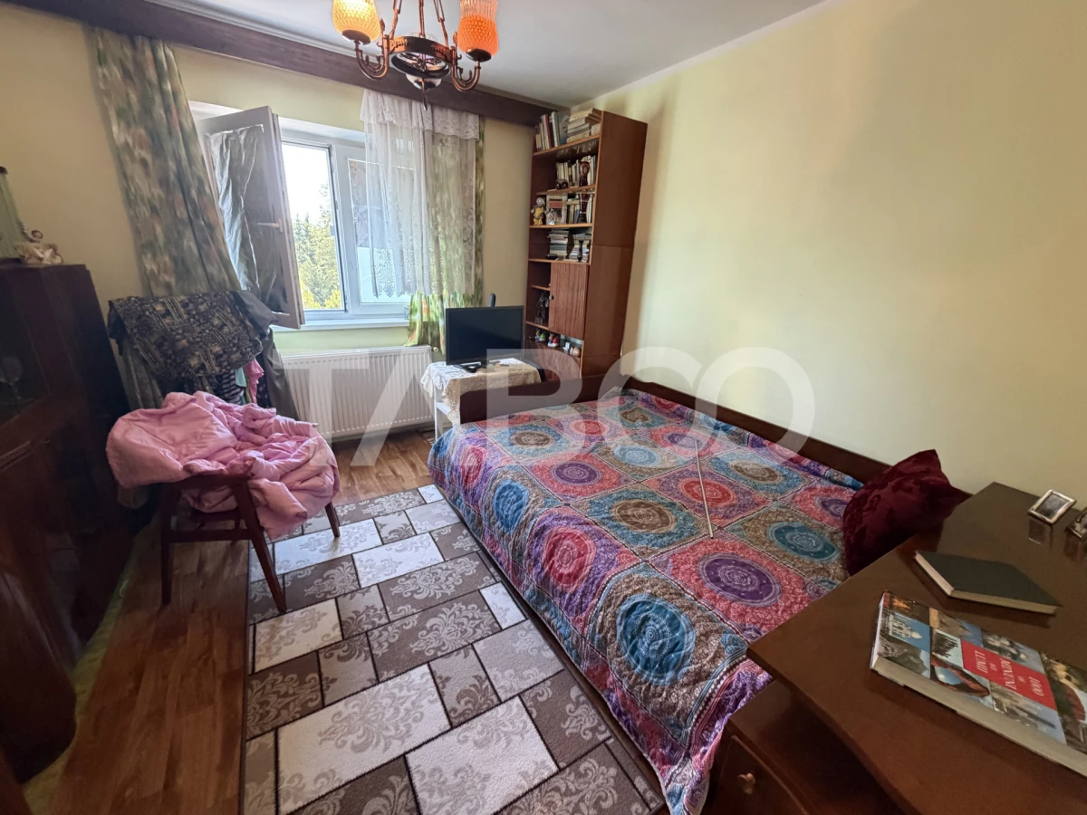 Apartament decomandat 3 camere 2 bai complet mobilat utilat etaj 3 - 6