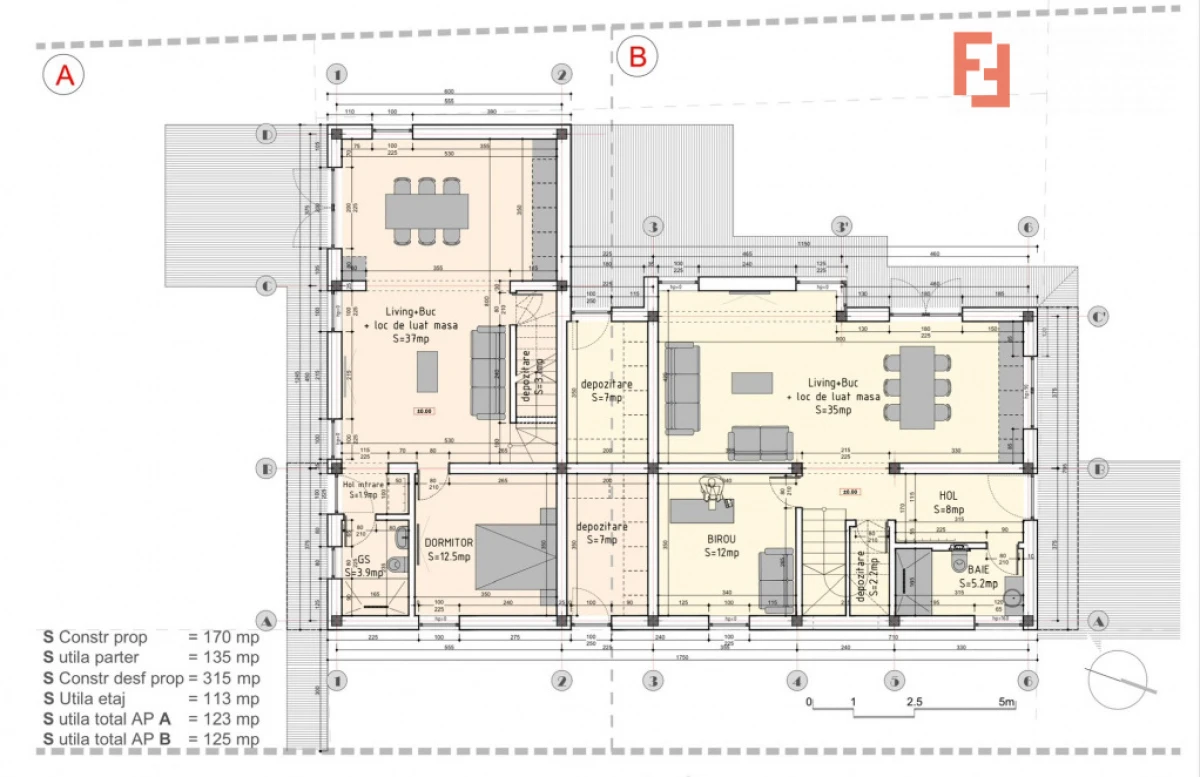 COMISION 0 % Duplex cu 5 camere de vanzare in localitatea Urseni - 3