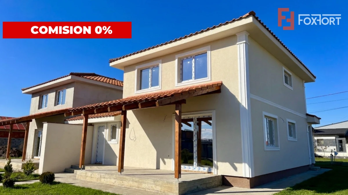 Duplex cu garaj, 4 camere si 350 mp teren - Mosnita Noua - 1