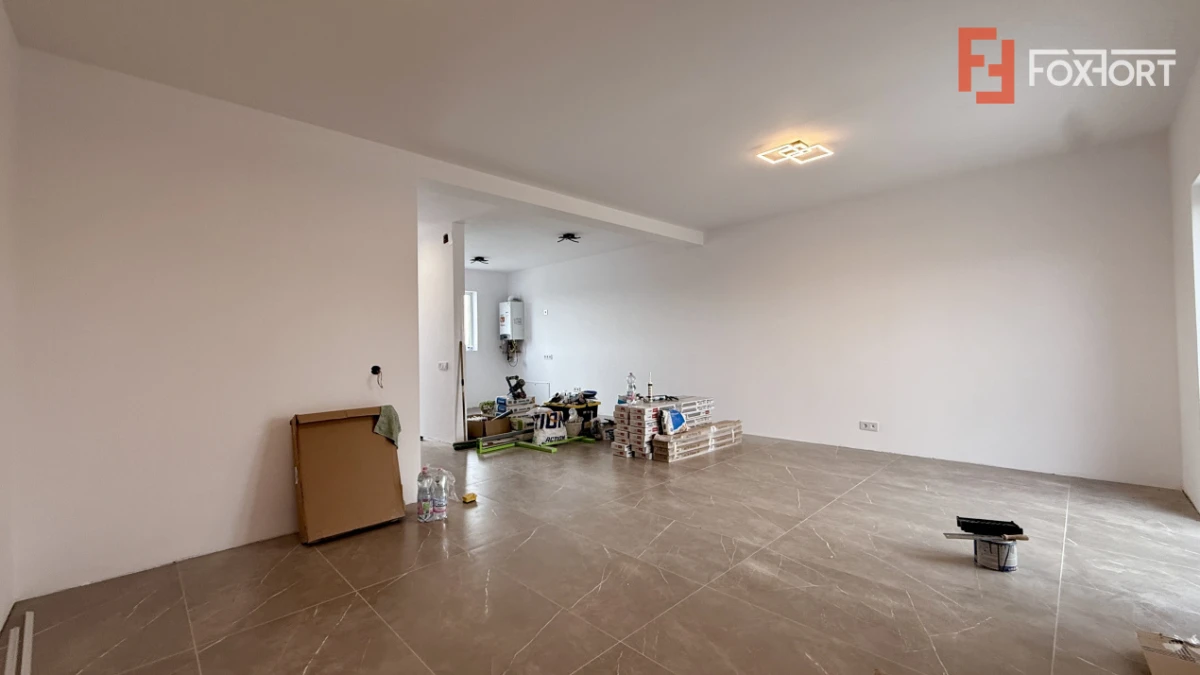 Duplex modern, predare la cheie, toate utilitatile - asfalt - Mosnita - 3