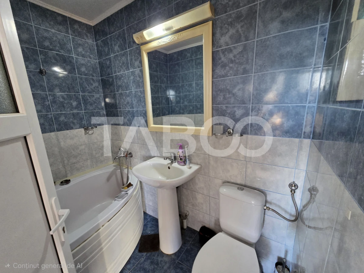 Apartament 3 camere de vanzare mobilat utilat in zona Lupeni din Sibiu - 6