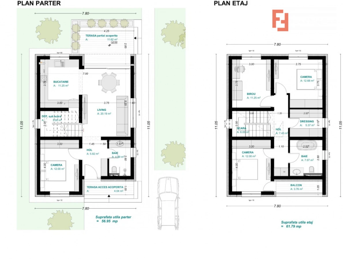 COMISION 0% | Teren intravilan 307 mp | Autorizatie de construire | Sanandrei - 5