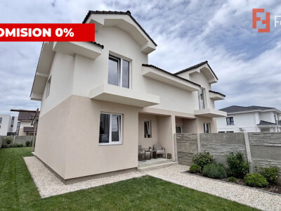 Comision 0% Duplex de vAnzare 4 camere cu toate utilitatile Mosnita