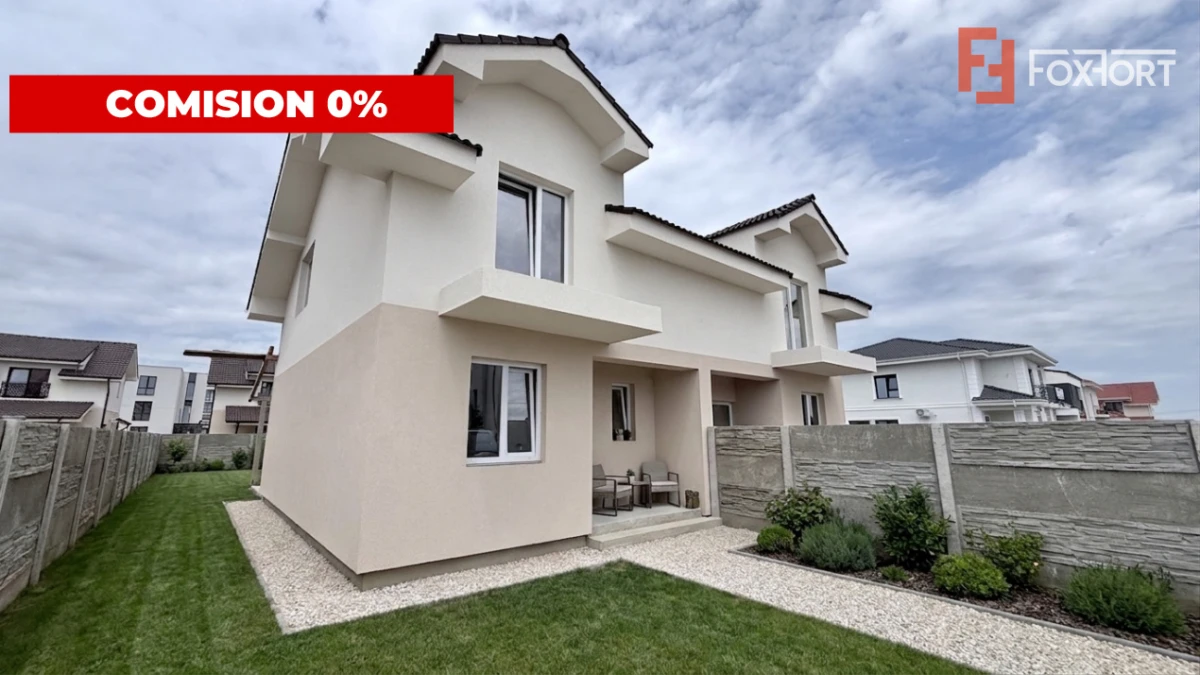 Comision 0% Duplex de vAnzare 4 camere cu toate utilitatile Mosnita - 1