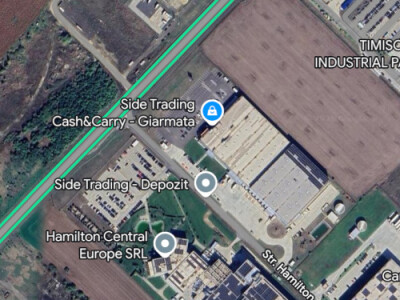 Teren intravilan Curti construcții zona industriala Giarmata Dumbravita