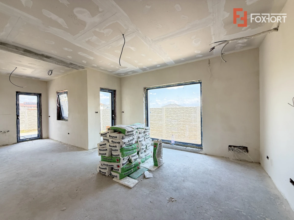 Duplex cu 3 camere si teren de 247 mp de vanzare in localitatea Sacalaz - 4