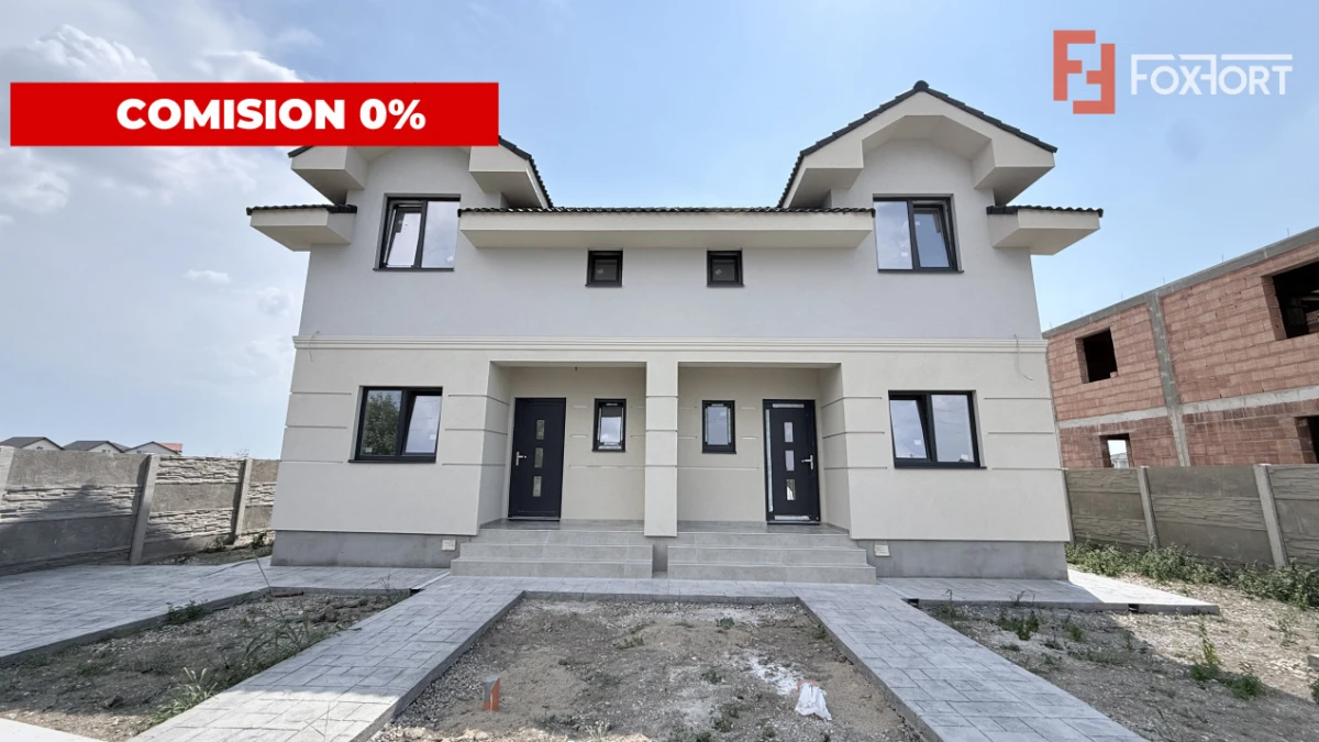 COMISION 0% Duplex cu 4 camere, toate utilitatile - Mosnita Noua - 1