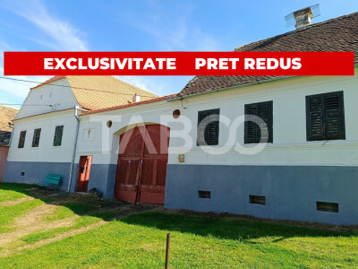 Casa saseasca plina de istorie de vanzare in satul Nou judetul Sibiu