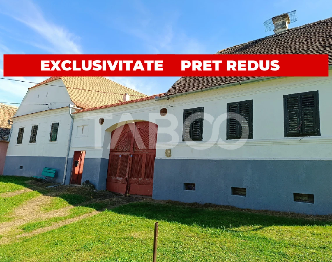 Casa saseasca plina de istorie de vanzare in satul Nou judetul Sibiu - 1