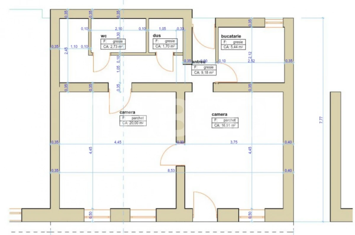 Casa cu 2 camere in Centru pretabila pentru investitie Cluj Napoca - 2