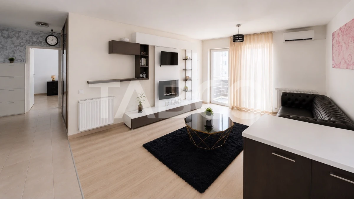 Apartament spatios 64 mp cu 3 camere si balcon 6 mp Avangarden - 6