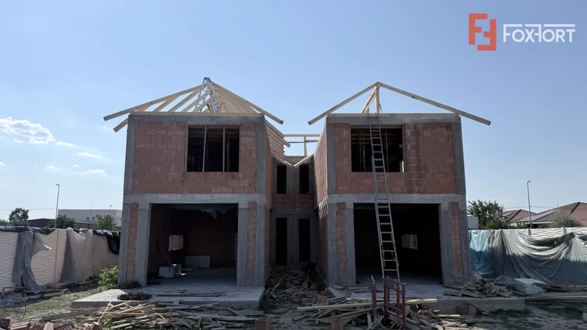 Duplex de vanzare, 5 camere despartit prin camera tehnica - Mosnita Noua - 6