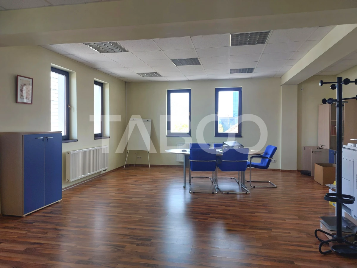 Spatiu birouri premium: 110 mpu 5 camere 2 bai zona Sub Arini Sibiu - 1