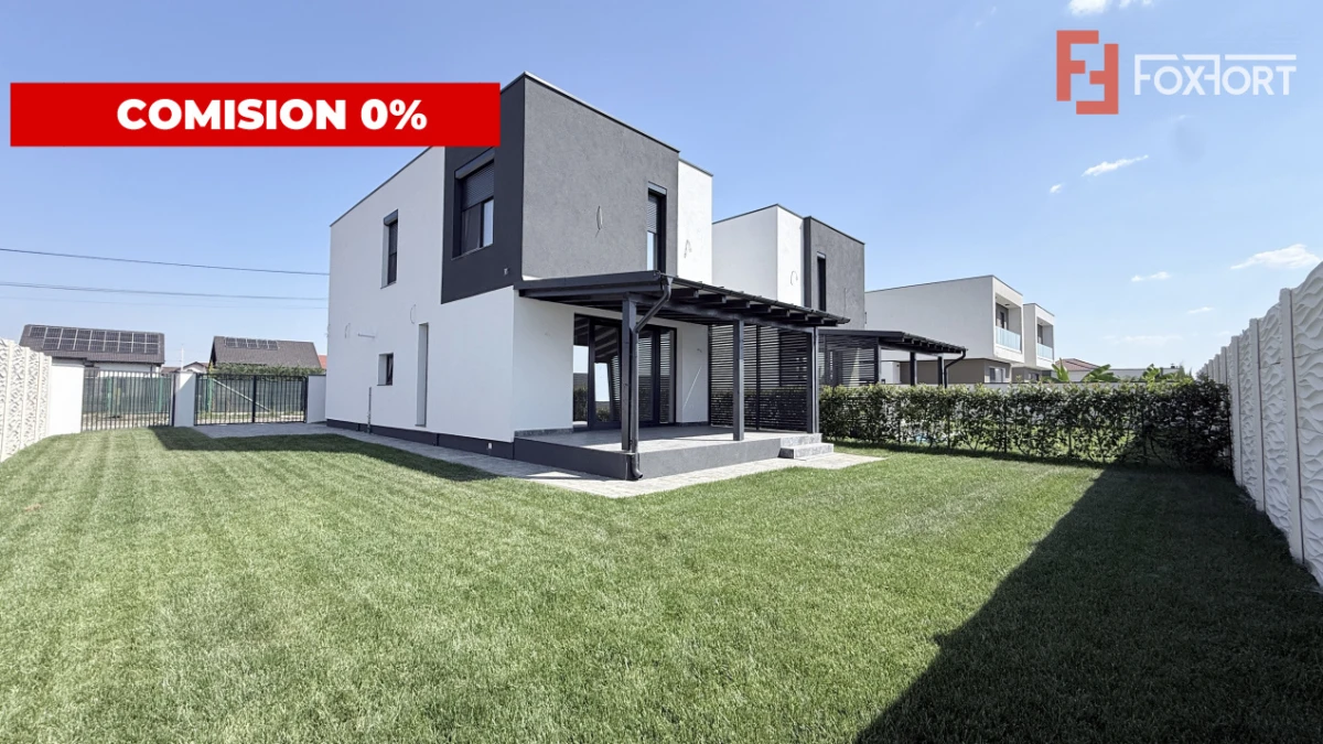 Comision % Duplex de vanzare 5 camere, cu toate utilitatile - Mosnita - 1