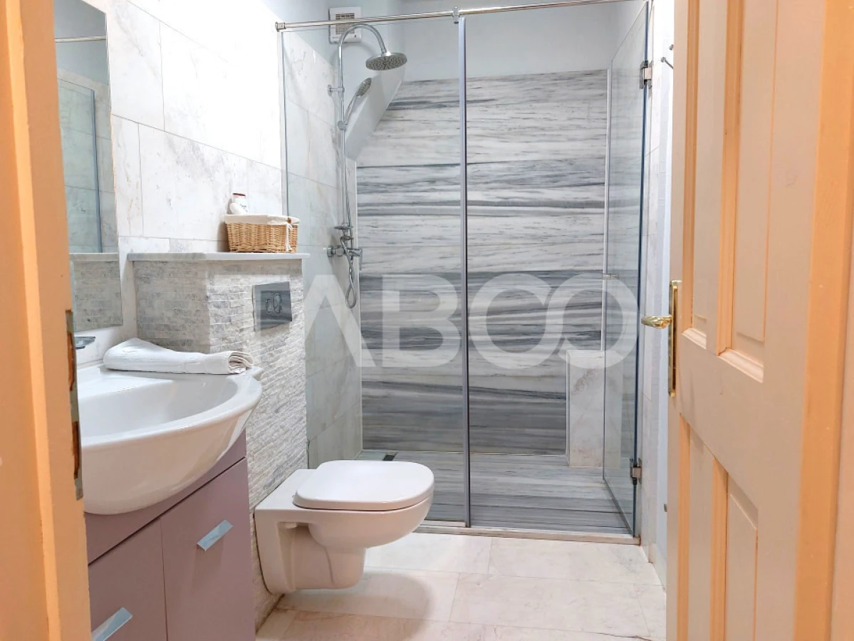 Garsoniera de inchiriat la casa camera bucatarie baie Lidl Cisnadie - 8