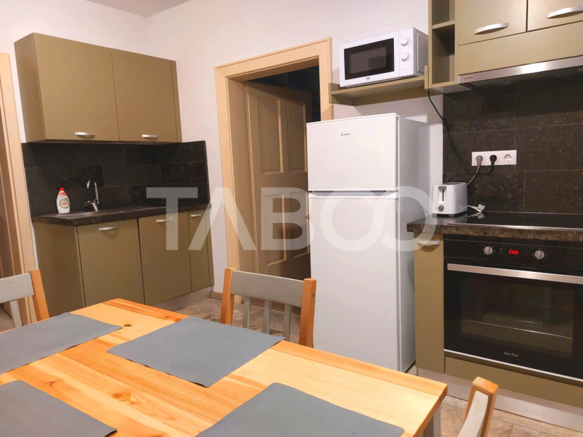 Garsoniera de inchiriat la casa camera bucatarie baie Lidl Cisnadie - 7