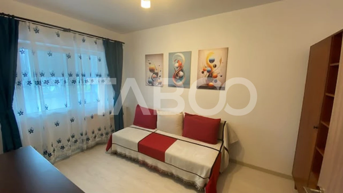 Apartament decomandat mobilat utilat 3 camere 56 mpu balcon 3 mp - 5