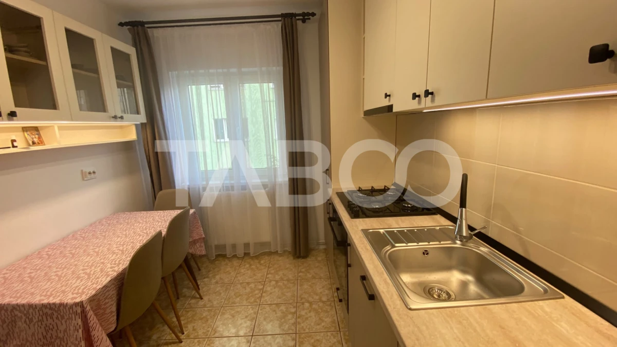 Apartament decomandat mobilat utilat 3 camere 56 mpu balcon 3 mp - 4