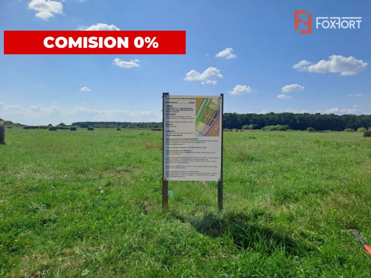 Parcele teren intravilan de case 700 mp Pischia,comision 0% la cumparare. - 3