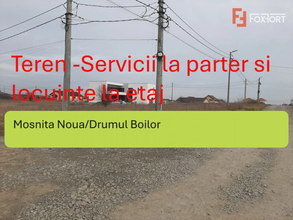 Teren intravilan 4000mp servicii si apartamente , zona Drumul Boilor - 1