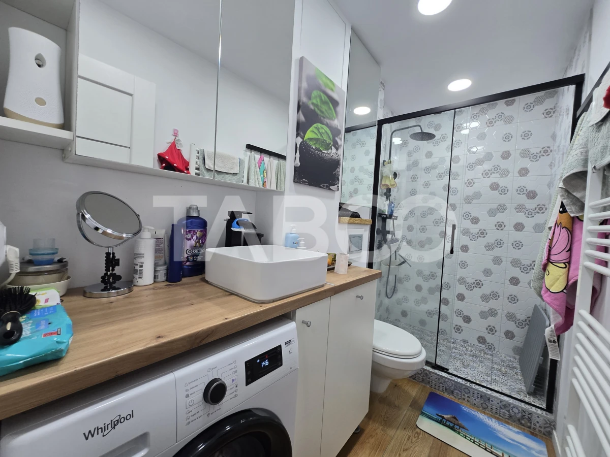 Apartament 2 camere de vanzare 51mp decomandat Vasile Aaron Sibiu - 8