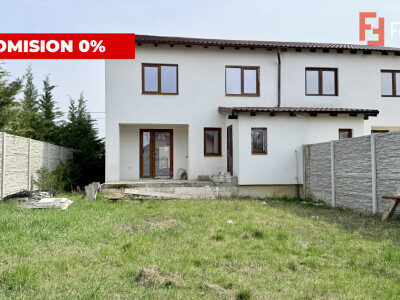 Duplex de vanzare 5 camere cu toate utilitatile - Mosnita Noua