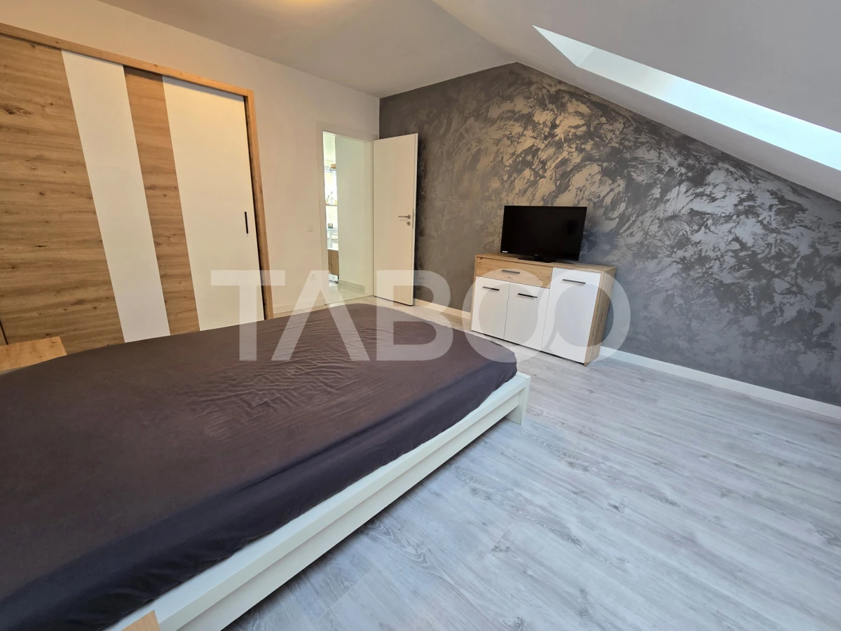 Apartament cu 2 camere decomandat 53 utili mobilat Doamna Stanca Sibiu - 10