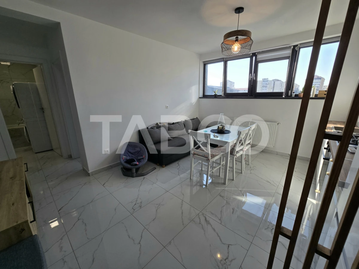 Apartament cu 2 camere decomandat 53 utili mobilat Doamna Stanca Sibiu - 3
