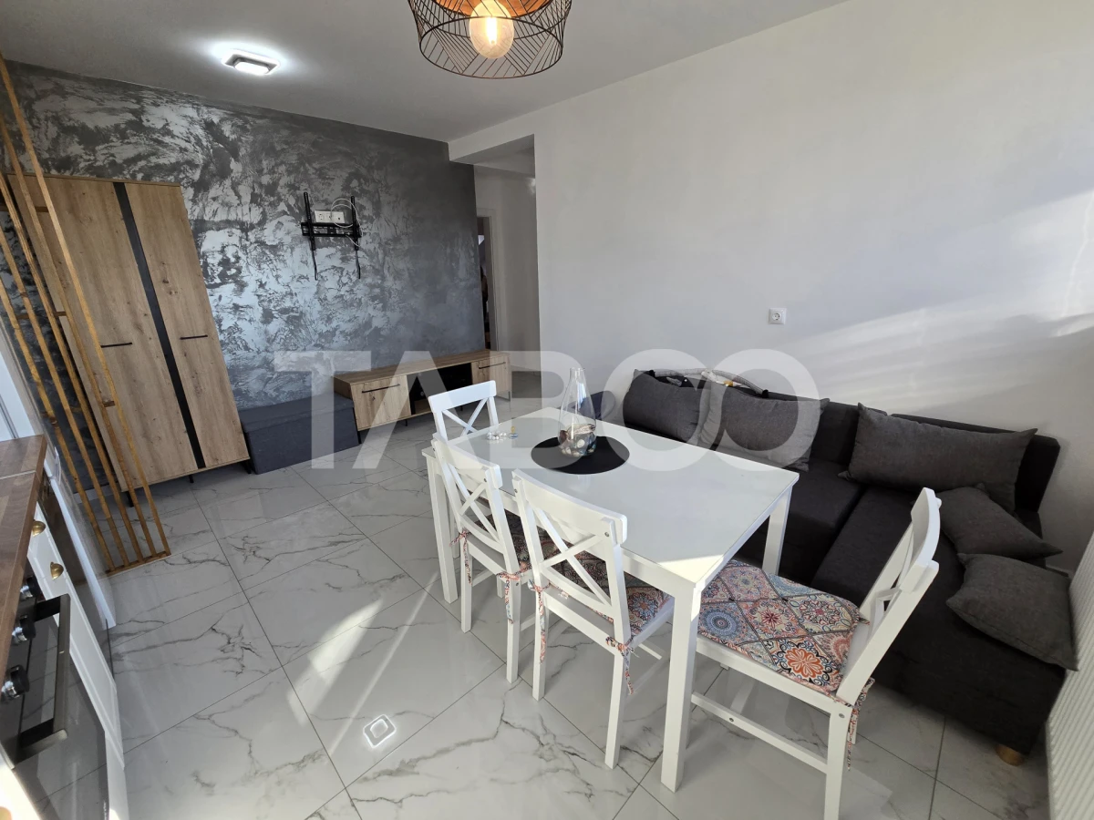 Apartament cu 2 camere decomandat 53 utili mobilat Doamna Stanca Sibiu - 2