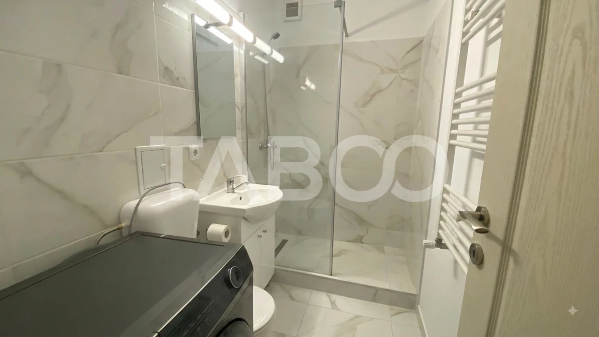 Apartament de inchiriat mobilat utilat 3 camere 56 mpu Sibiu - 7