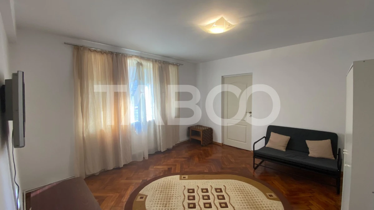 Apartament de inchiriat mobilat utilat 3 camere 56 mpu Sibiu - 1