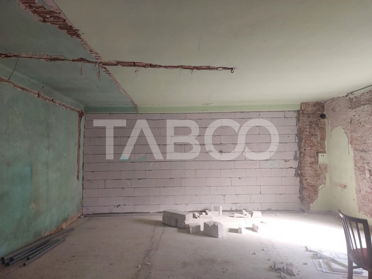 Comision 0% Apartament 63 mpu la curte cu pivnita si gradina Cisnadie - 5
