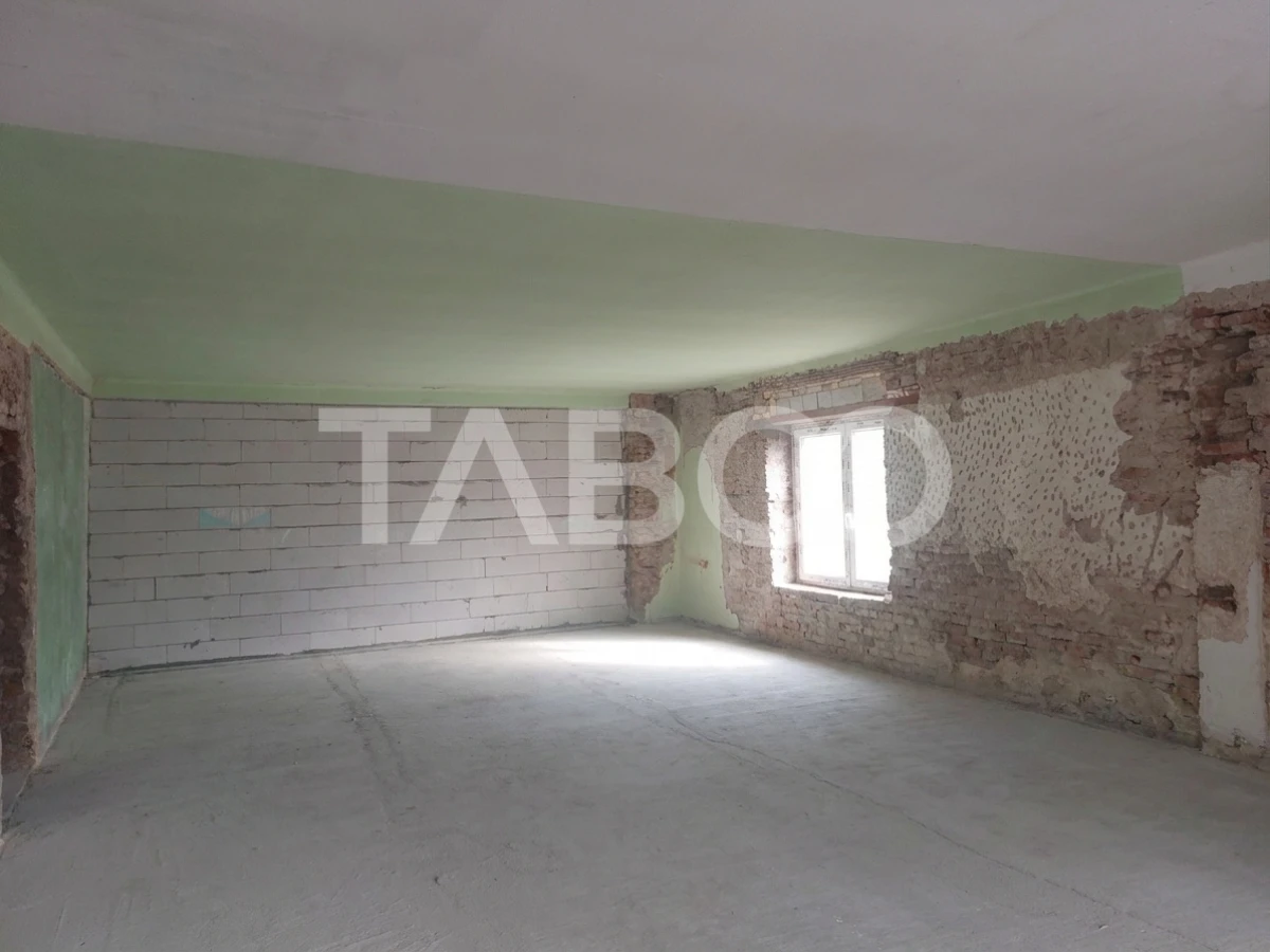 Comision 0% Apartament 63 mpu la curte cu pivnita si gradina Cisnadie - 4