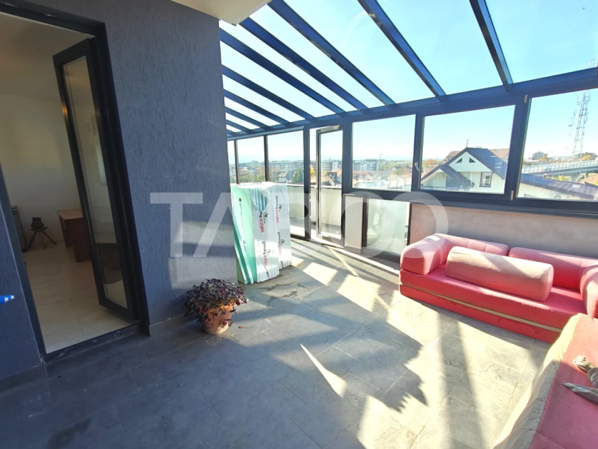 Penthouse 3 camere de inchiriat - 87 mp utili - disponibil imediat - 8