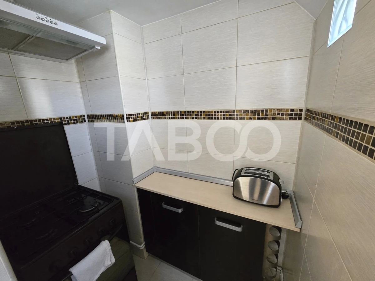 Apartament 3 camere decomandat renovat 2 bai 2 balcoane Turnisor Sibiu - 9
