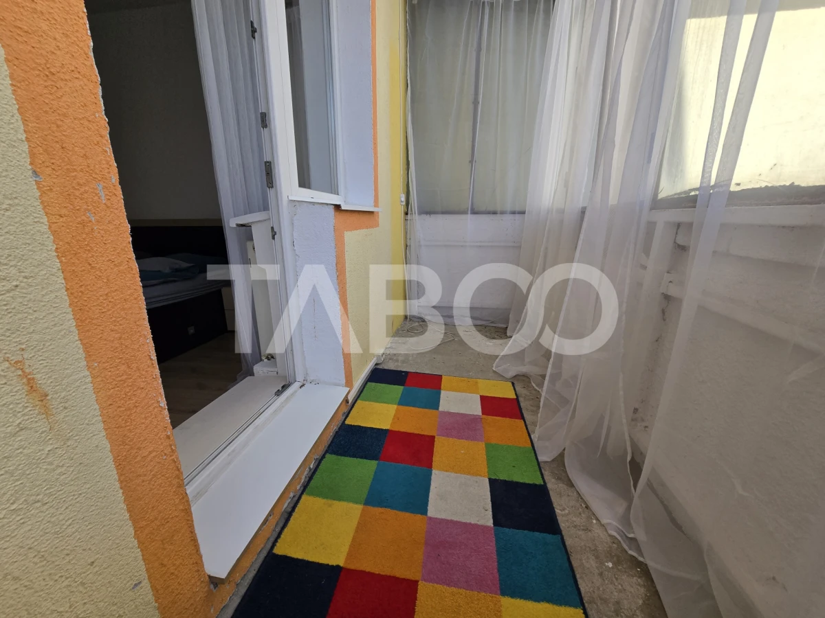 Apartament 3 camere decomandat renovat 2 bai 2 balcoane Turnisor Sibiu - 8