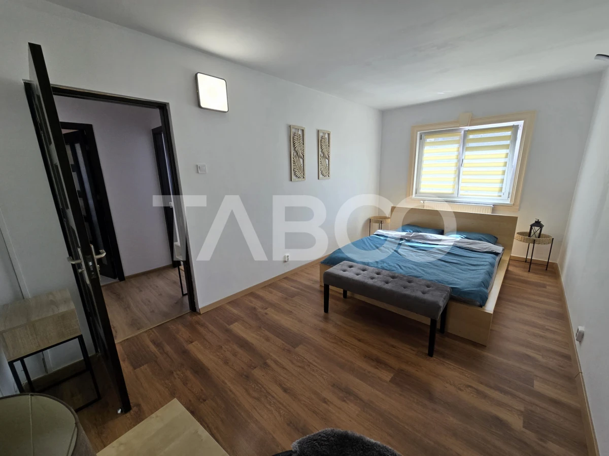 Apartament 3 camere decomandat renovat 2 bai 2 balcoane Turnisor Sibiu - 2